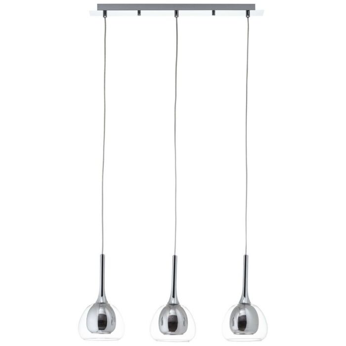 Modern pendler lampe krom, Emmelien