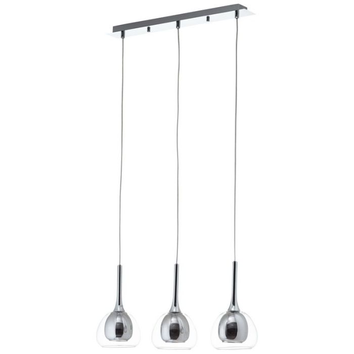 Modern pendler lampe krom, Emmelien