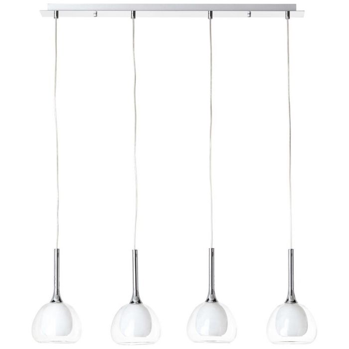 Modern pendler lampe krom, Emmelien