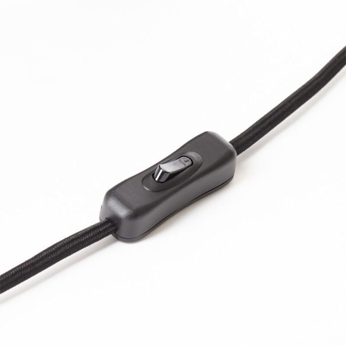 Træ bordlampe sort, Brain