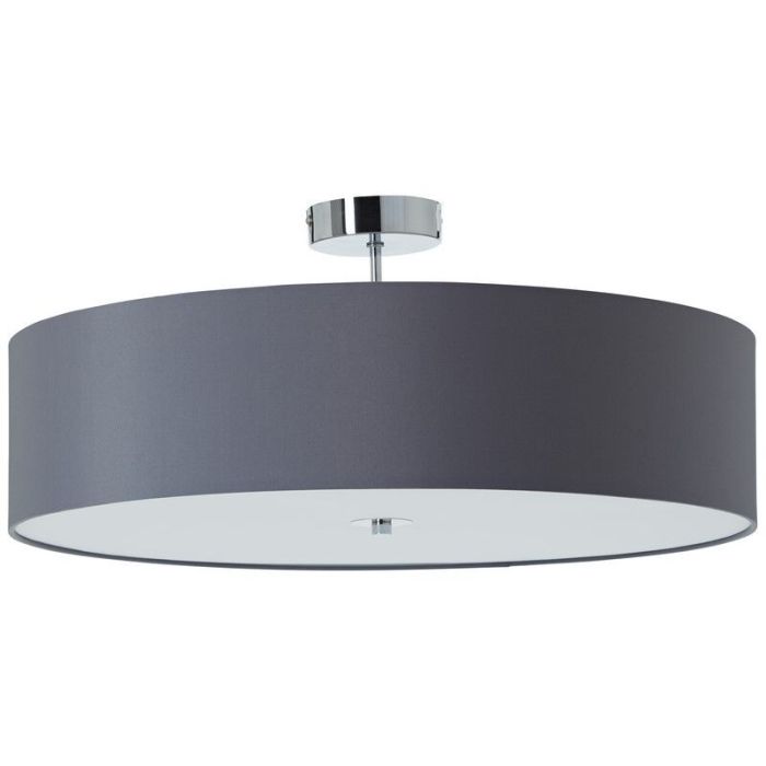 Modern loftlampe antracit, Tjit