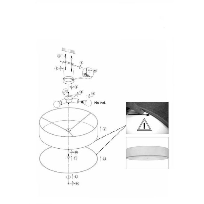 Modern loftlampe antracit, Tjit