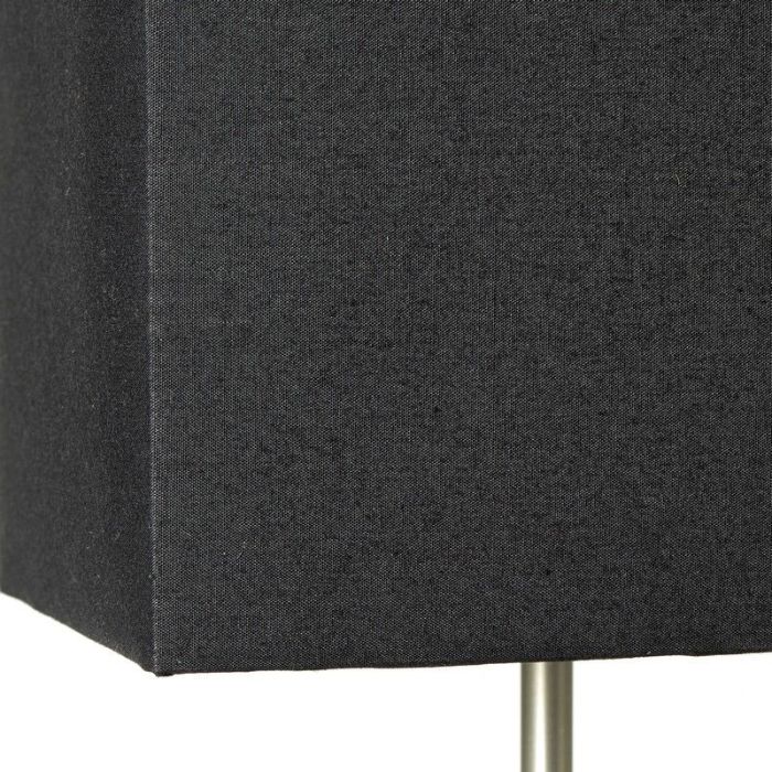 Stof bordlampe antracit, Marinda, med brytare