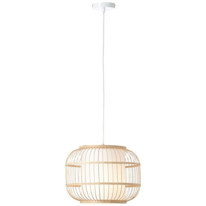 Rustik pendler lampe træ, Hans