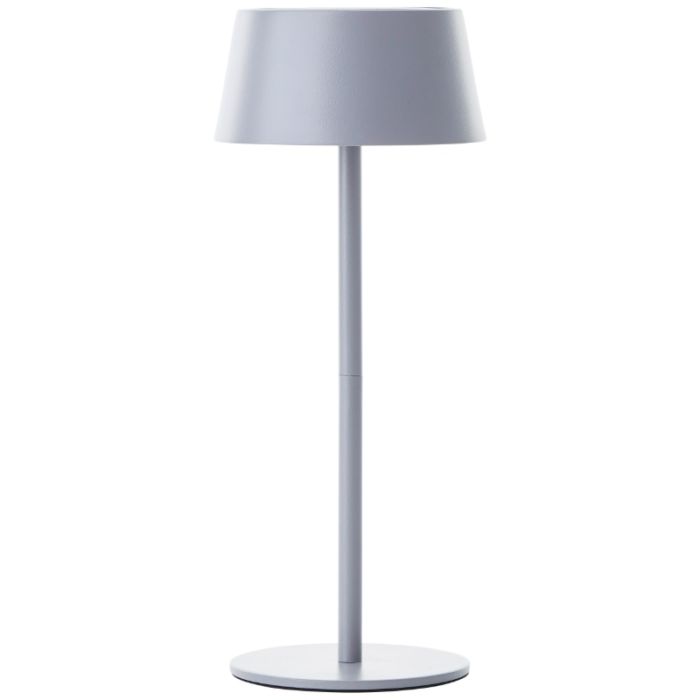 Modern udendørs væglampe solcelle grå, Soumaya, 4W, 3000K LED, IP44, 3 trins lysdæmper