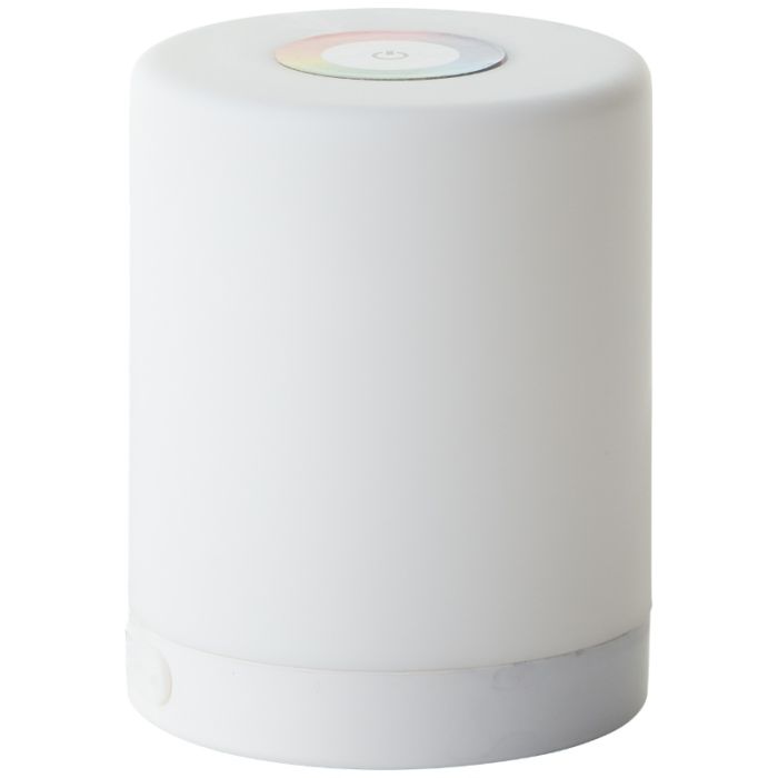 Modern udendørs bordlampe hvid, Maezon, 1W, RGBW LED, IP44, med beröringsdimmer