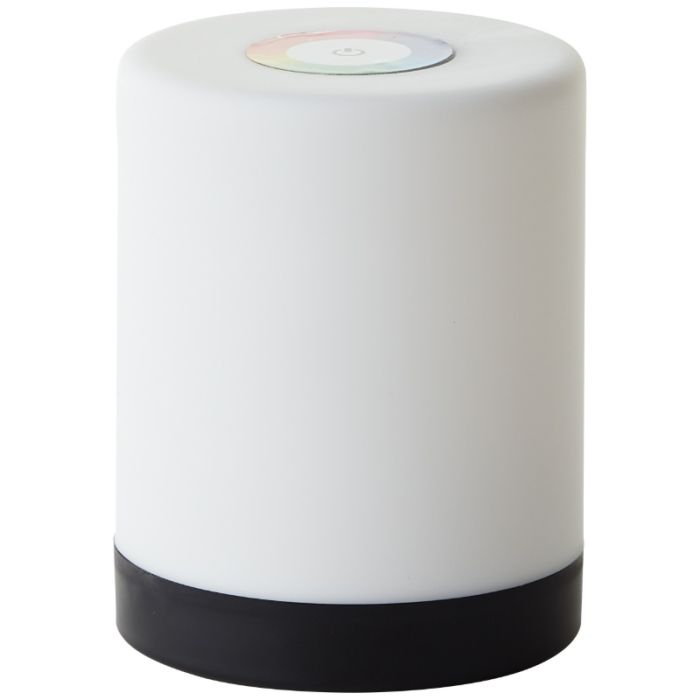 Modern udendørs bordlampe sort, Maezon, 1W, RGBW LED, IP44, med beröringsdimmer
