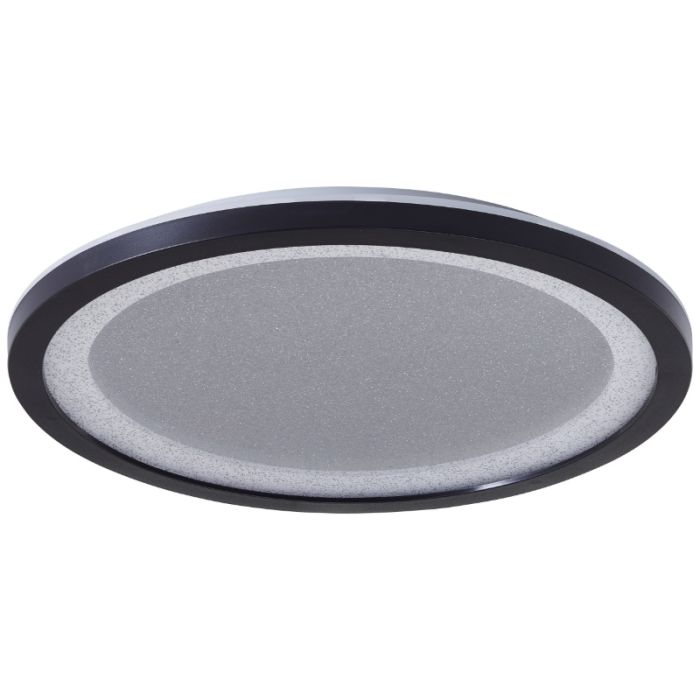 Modern LED panel loftlampe sort, Yamal, 16W, 3000K LED