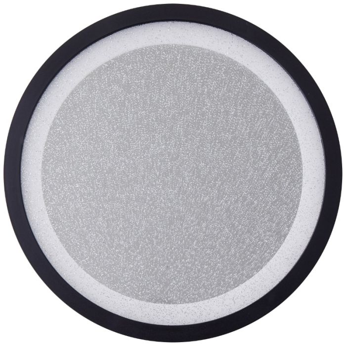 Modern LED panel loftlampe sort, Yamal, 16W, 3000K LED