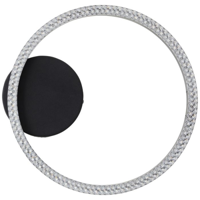 Design loftlampe sort, Maladon, 12W, 4000K LED
