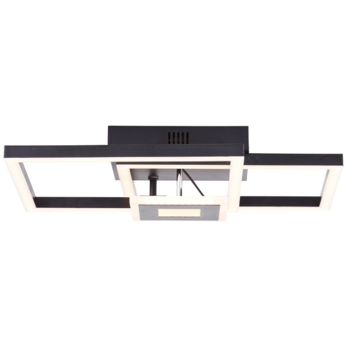 Design loftlampe sort, Volkert, 22W, 3000K LED