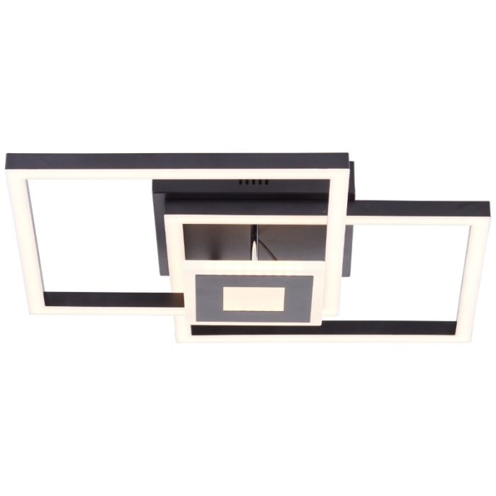 Design loftlampe sort, Volkert, 22W, 3000K LED