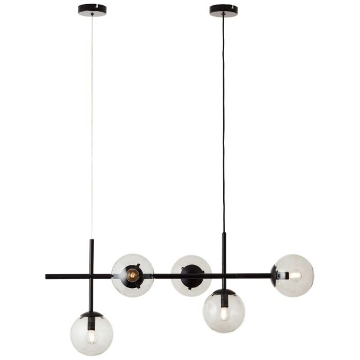 Design pendler lampe gennemsigtig, Rhys