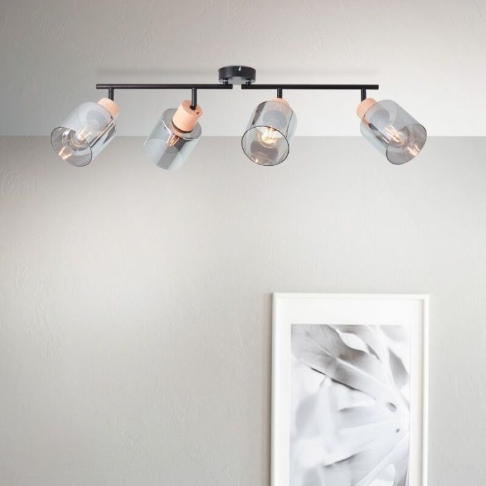 Modern loftspot grå, Serkan