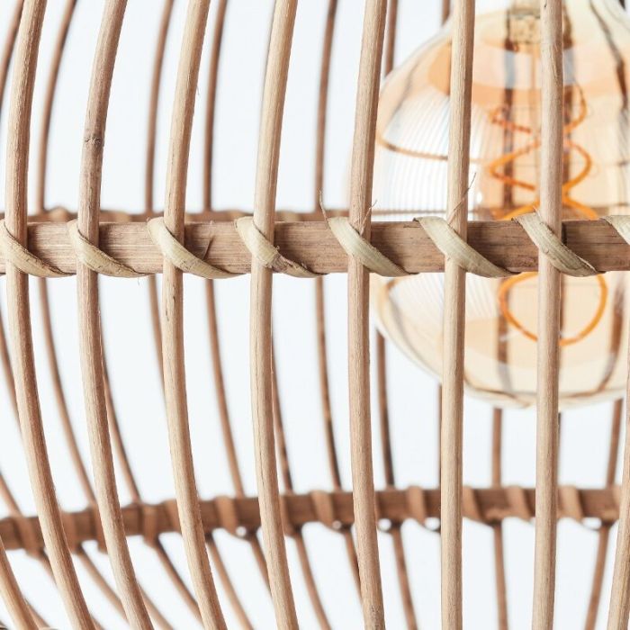 Rattan pendler lampe brun, Sevim