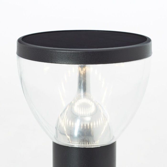 Modern udendørslampe gulvlampe solcelle sort, Saar, 3W, 3000K LED, IP44