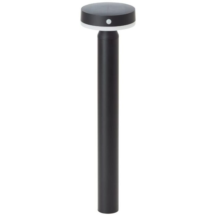 Metal udendørslampe gulvlampe solcelle sort, Kubilay, 3W, 4000K LED, IP44