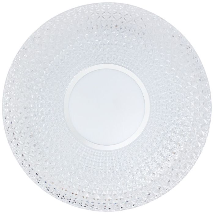 Design plafond krom, Kaz, 24W, 3000K LED