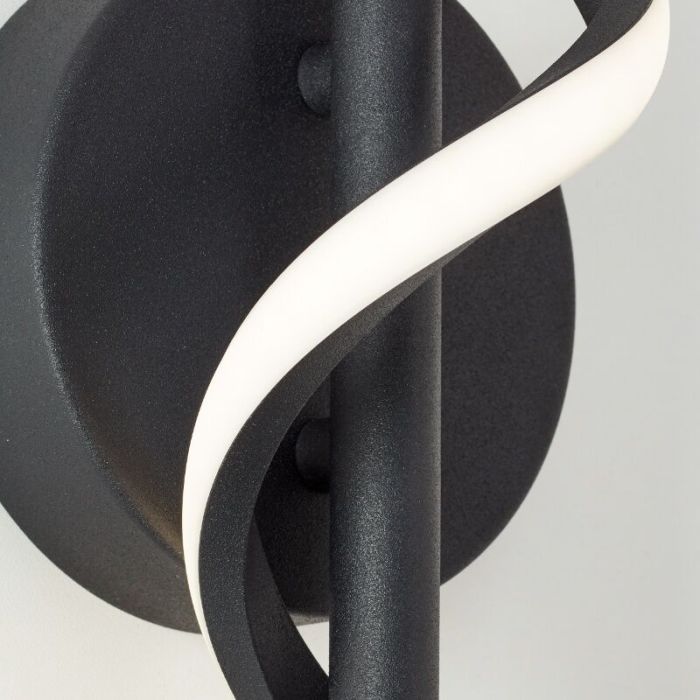 Design væglampe sort, Mateusz, 6W, 4000K LED