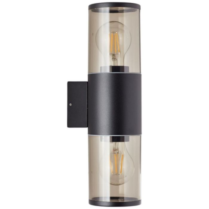 Modern udendørslampe sort, Sherwin, IP44