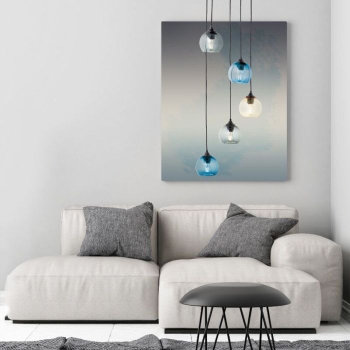 Design pendler lampe multi-farvet, Quinton