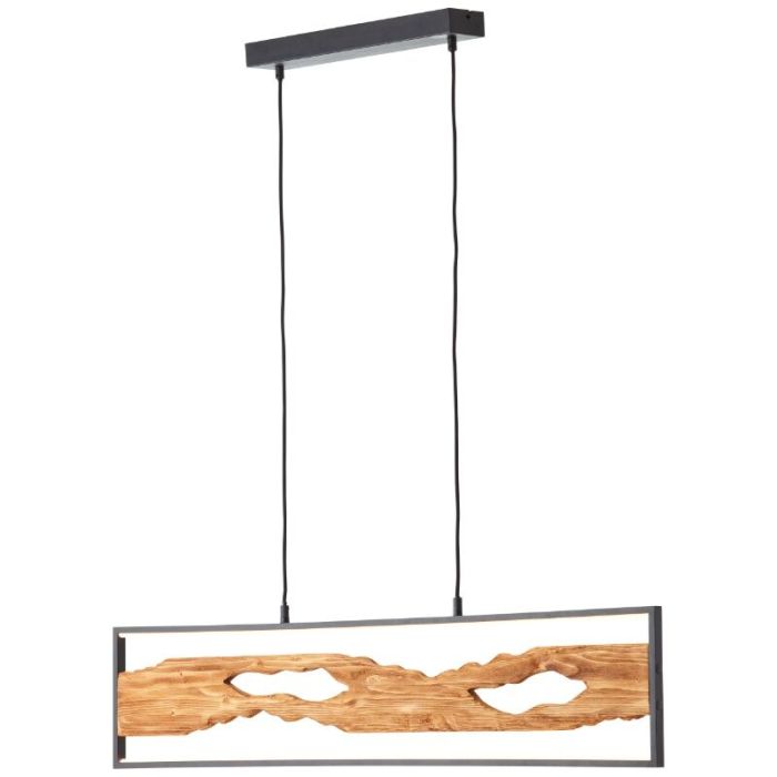 Rustik pendel lampe spisebord brun, Raynor, 20W, 3000K LED
