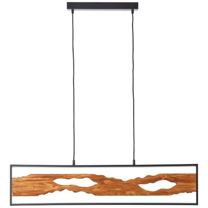 Rustik pendel lampe spisebord brun, Raynor, 20W, 3000K LED
