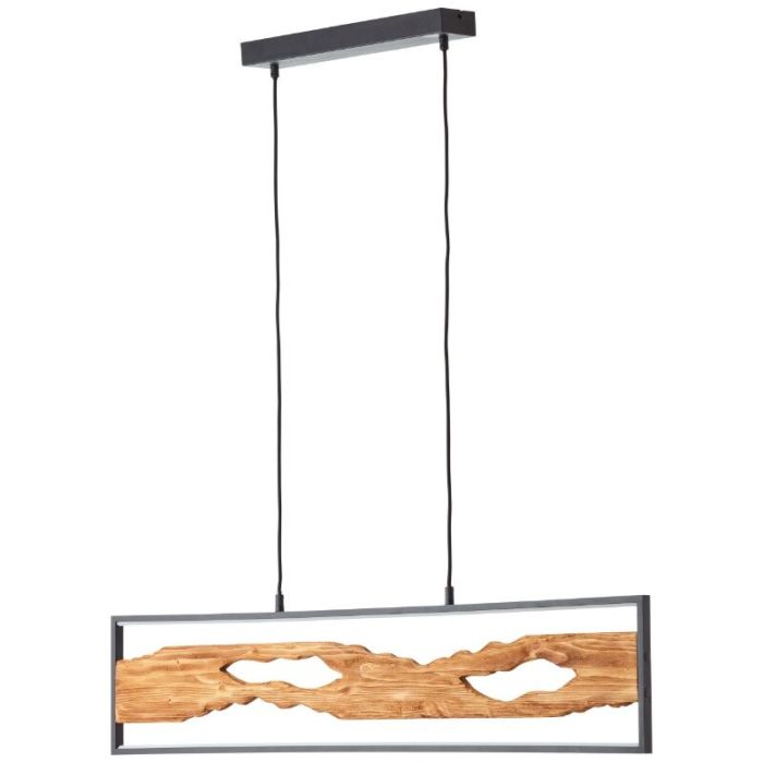 Rustik pendel lampe spisebord brun, Raynor, 20W, 3000K LED