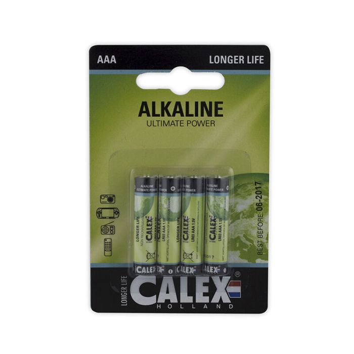 4-pak AAA batteri
