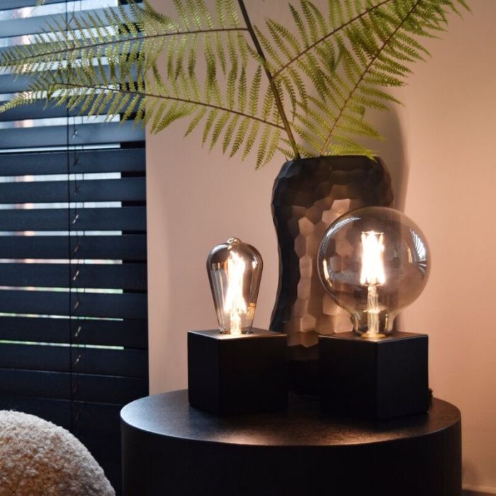 Calex LED WiFi pære E27 grå, 7W, 1800K