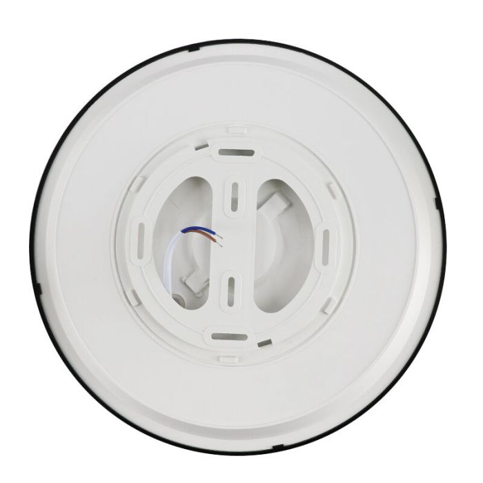 Sort modern plafond plast, Joachim, 24W, 3000K LED