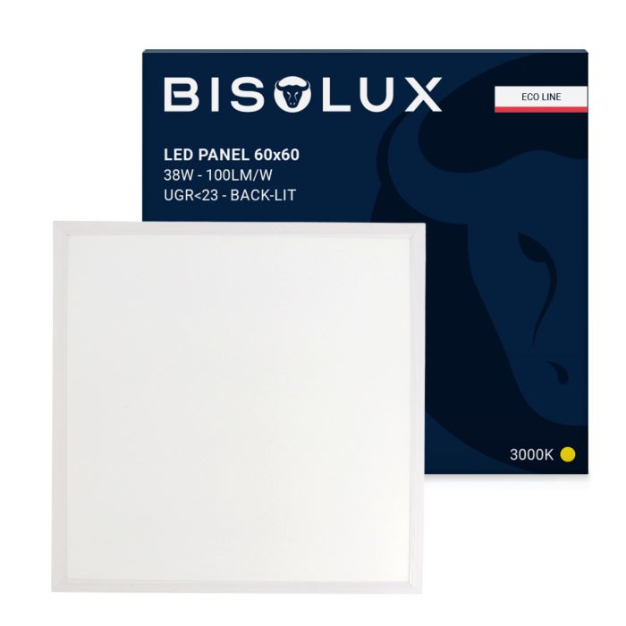 LED 60x60 panel, 48W, 3000K