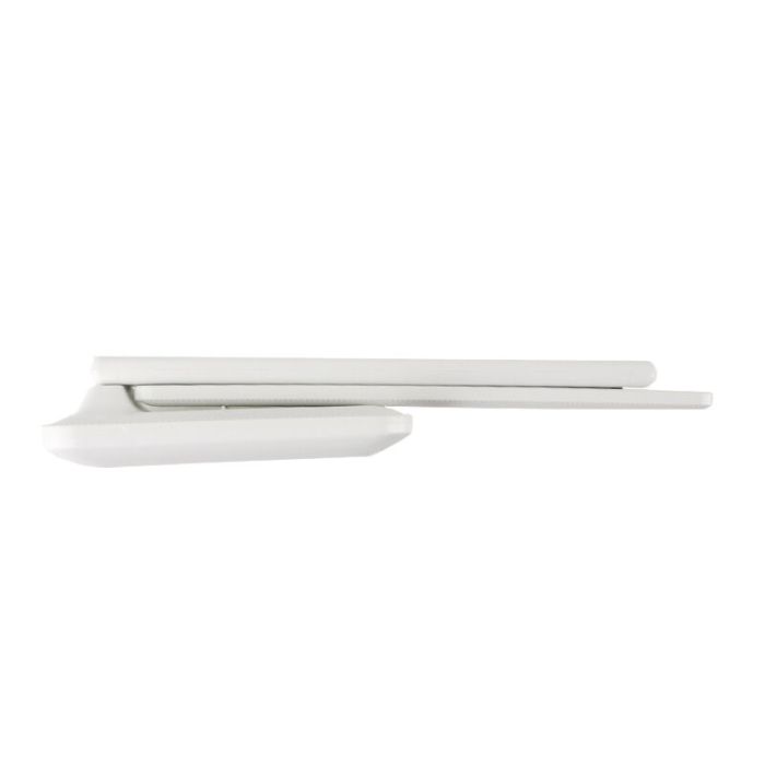 Hvid modern skrivebordslampe plast, Danila, 5W, justerbar lysfarve LED, med beröringsdimmer