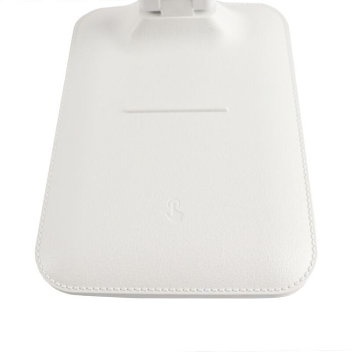 Hvid modern skrivebordslampe plast, Danila, 5W, justerbar lysfarve LED, med beröringsdimmer