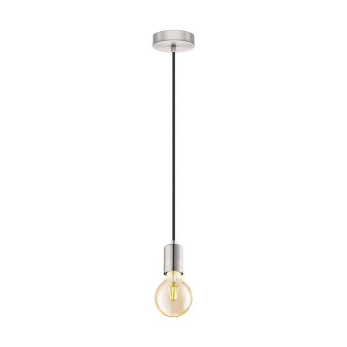 Nikkel pendler lampe metal, Christel