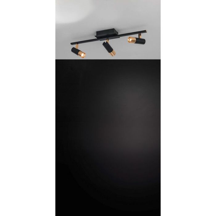 Messing design loftspot aluminium, Sherida, 5W, 3000K LED