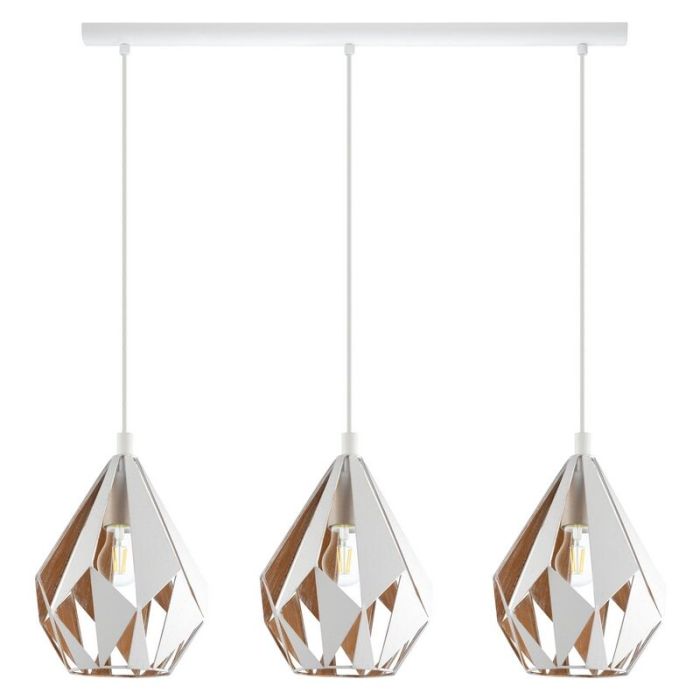 Hvid design pendler lampe metal, Acri