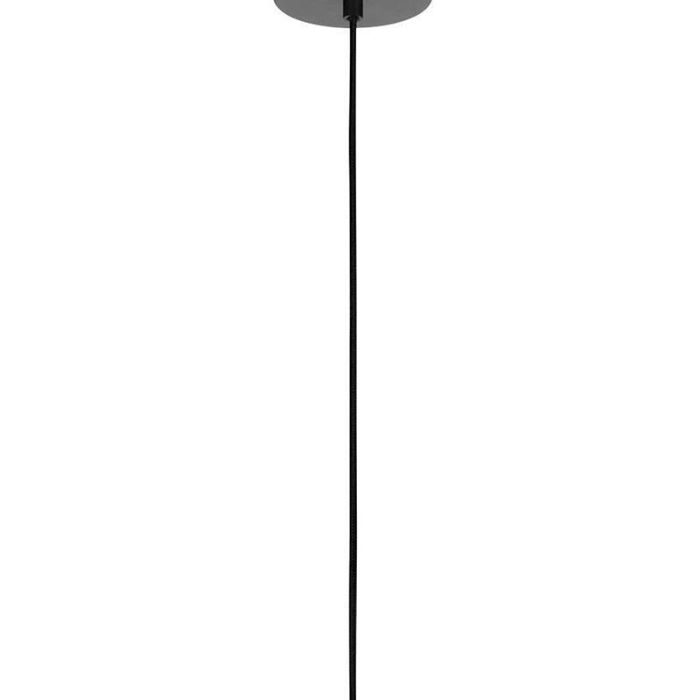 Grå pendler lampe stof, Benji
