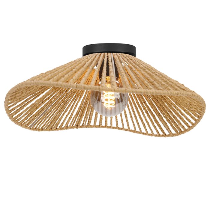 Papir loftlampe brun, Jitze