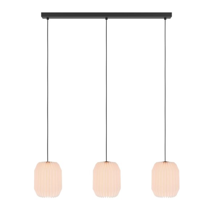 Papir pendler lampe hvid, Kars