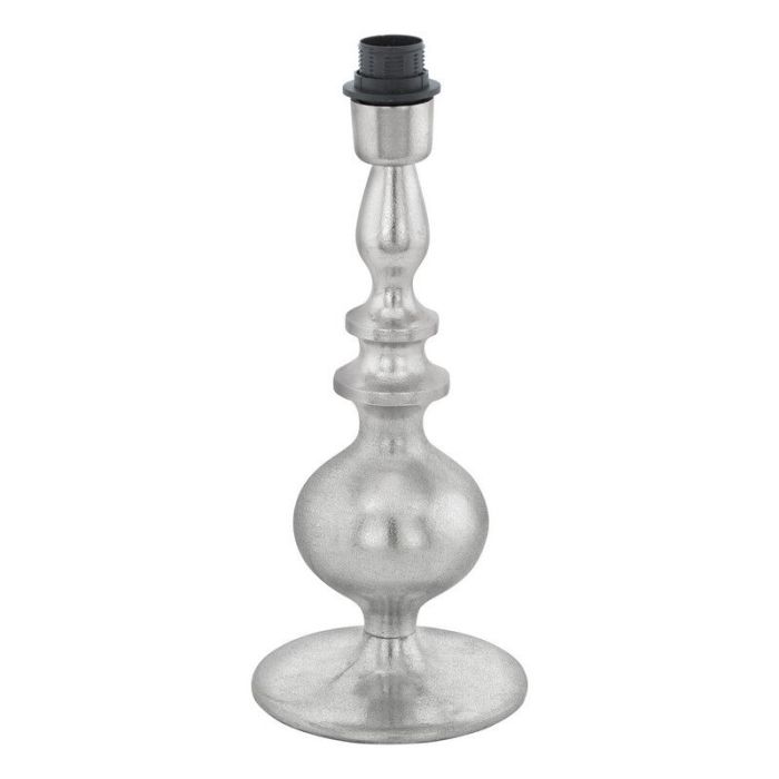 Nikkel design bordlampe uden skærm aluminium, Mason, med brytare