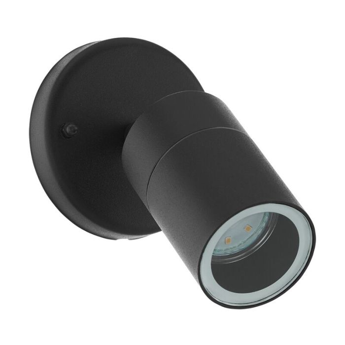 Sort udendørslampe stål, Jaydae, IP44