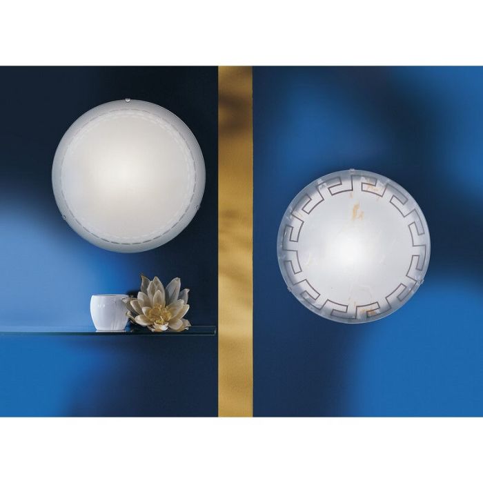 Hvid plafond glas, Bada