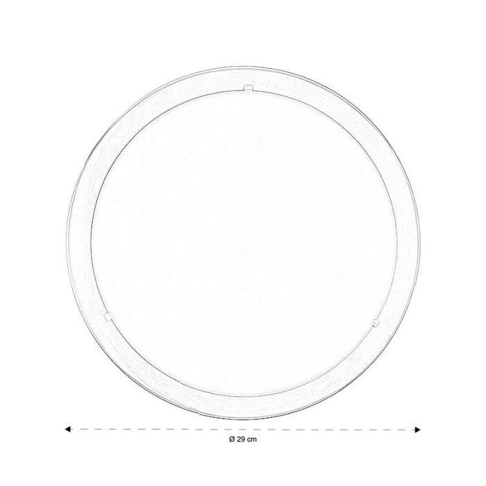 Nikkel plafond glas, Agena
