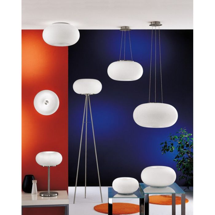 Nikkel design plafond glas, Skyler