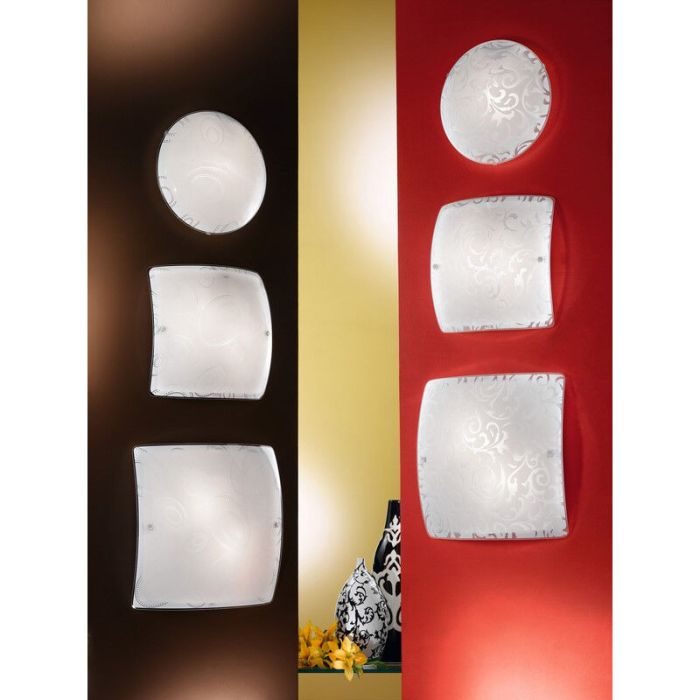 Hvid plafond glas, Quivir