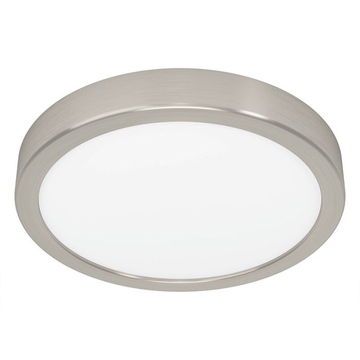 Nikkel plafond stål, Geraldo, 17W, 3000K LED
