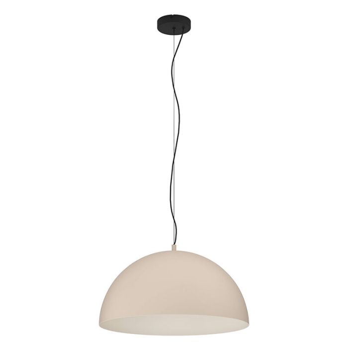 Beige pendel kuppel stål, Geneva