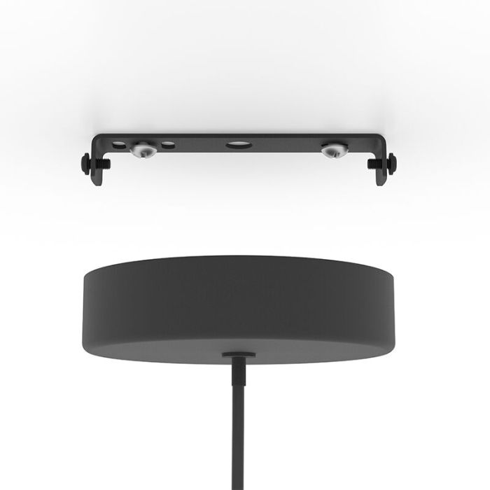 Messing modern pendel lampe spisebord stål, Elana