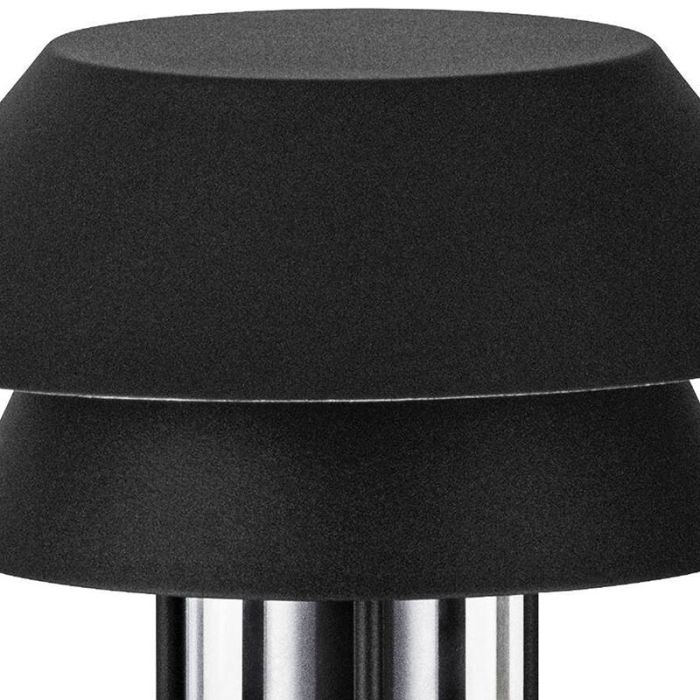 Sort udendørslampe stål, Cindy, IP65